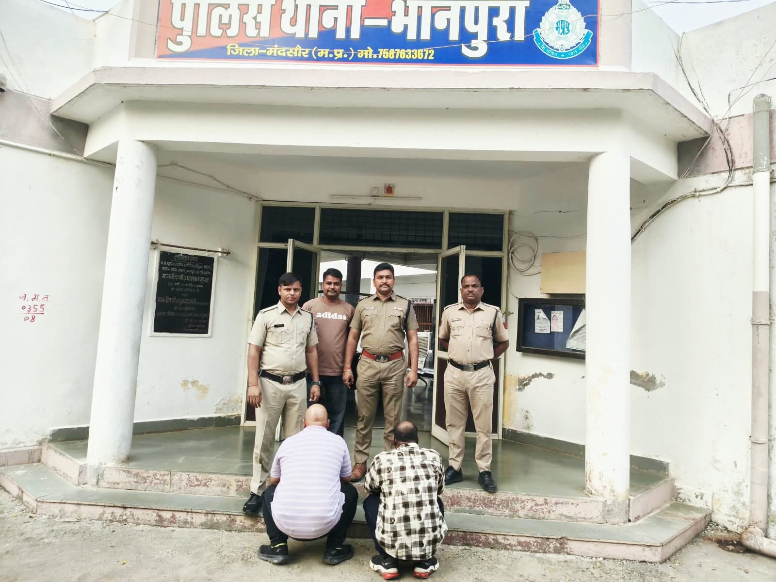 मंदसौर में अवैध हथियार तस्करी पर बड़ी कार्रवाई: 700 कारतूस, 2 पिस्टल मामले में यूपी और नागदा से दो गिरफ्तार